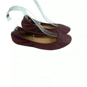 Tieks by Gavrieli size 6 ballet flats travel balletcore burgundy
